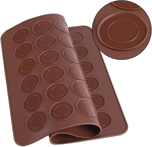 Macaron Silicone Baking Mats Kit, Food Grade Silicone Macaron Silicone Mat, Macaron Baking Kit Tray Set w. non stick reusable Macaroon Baking Supplies