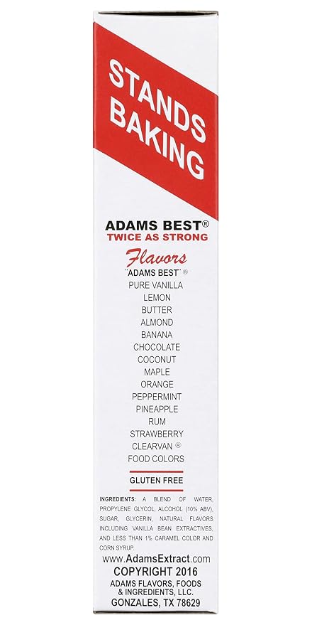 Adams Best Extract (Vanilla, 4 fl oz (Pack of 1))
