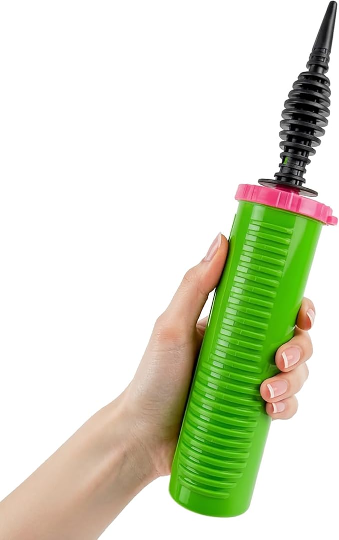 Balloon Pump Handheld - Dual Action Manual Air Inflator for Balloon, Rapid Two-Way Blower for Party Decoration