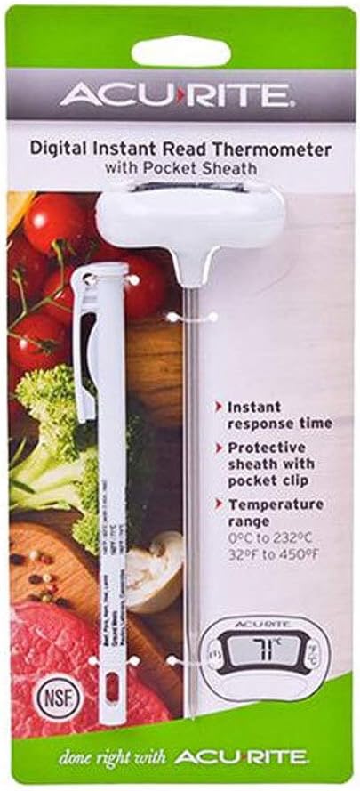 Chaney Acu-Rite Digital Instant Read Thermometer, 00681