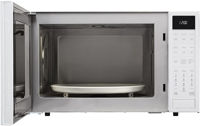 SHARP SMC1585KW Convection Countertop Microwave Oven with Removeable 15.4" Carousel Turntable, 1.5 Cubic Feet, 900 Watt, Sensor Cooking, White