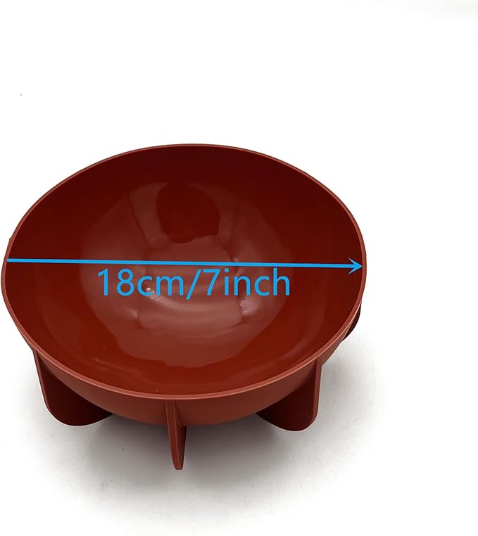 Goldbaking Silicone Dome Cake Pan 7 Inch Half Ball Baking Tray Nonstick Hemisphere Moussecake Mold Bread Mould Bake Form