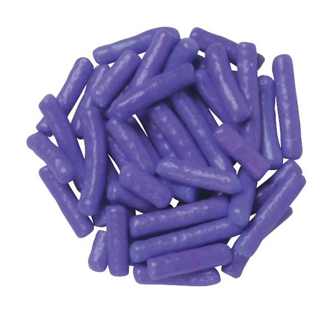 DecoPac Lavender Sprinkles | Extra Large 26oz Pack | Cake Sprinkle Mix, Fancy Sprinkles For Cake Decorating, Handheld Container, Candy Sprinkles, Cake Sprinkles - Purple