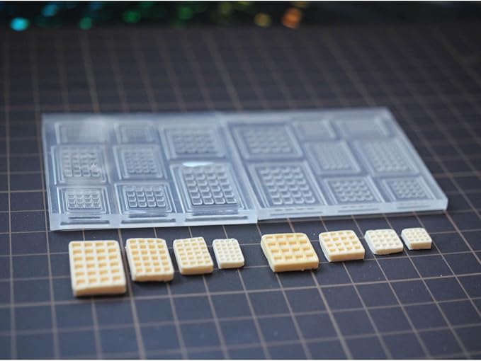 Double Sided Shape Silicone Mold Cheese Chocolate Fondant Cookie Cake Dessert Baking Supplies Jewelry Making Tools Food-grade Silicone Candy Kit Clay Modeling Tools