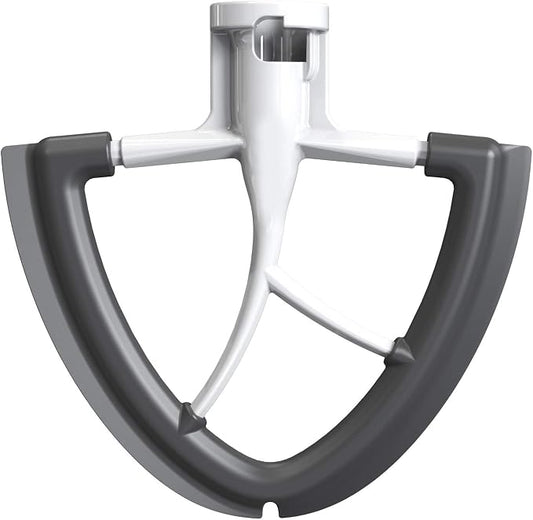 Flex Edge Beater for KitchenAid Mixer, 4.5-5 Quart for KitchenAid Mixer Attachments, Fits Tilt-Head for Kitchen Aid Paddle with Scraper for Kitchen Aid Accessories and Attachments by HOZODO