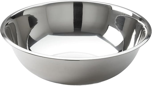 American Metalcraft 20 qt Stainless Steel Mixing Bowl,Silver