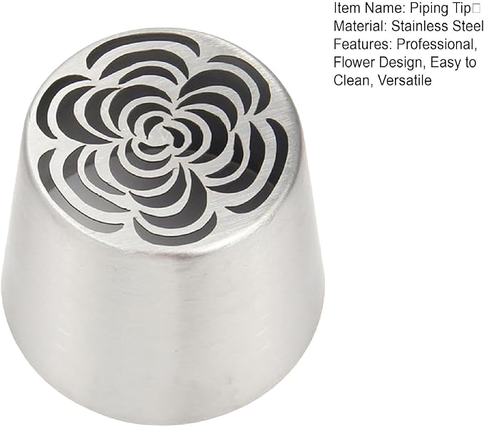 Russian Piping Nozzles Flower Frosting Nozzles Cake Decorating Nozzles Set Rose Tulip Icing Piping Tips Cake Decorations Supplies,DIY Cupcakes Dessert A