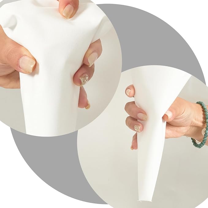 12-Inch Reusable Pastry Piping Bags 4-Pack for Cake Decorating Cotton Cloth