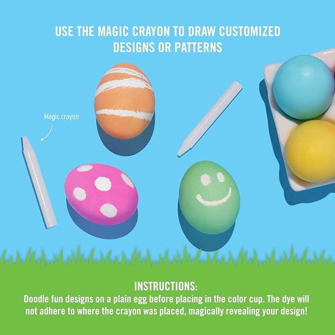 PAAS Color Cups Egg Decorating Kit - America's Favorite Easter Tradition
