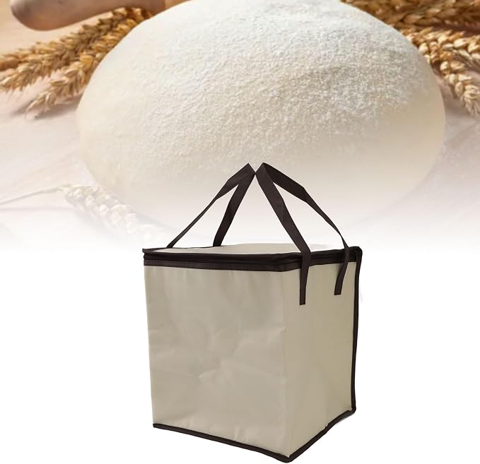 TOPINCN Versatile Bread Proofing Box, Temperature Adjustable Dough Proofer with Heater, Fast and Even Heat Distribution, Foldable Sourdough Starter Warmer for Making Bread, Yogurt,
