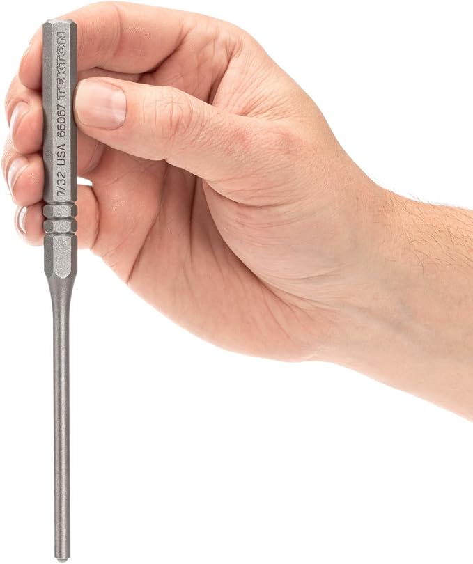 TEKTON 7/32 Inch Roll Pin Punch | 66067 | Made in USA