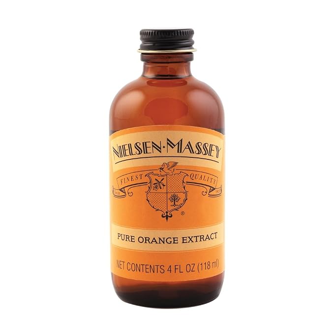Nielsen Massey Pure Orange Extract, 4 FZ