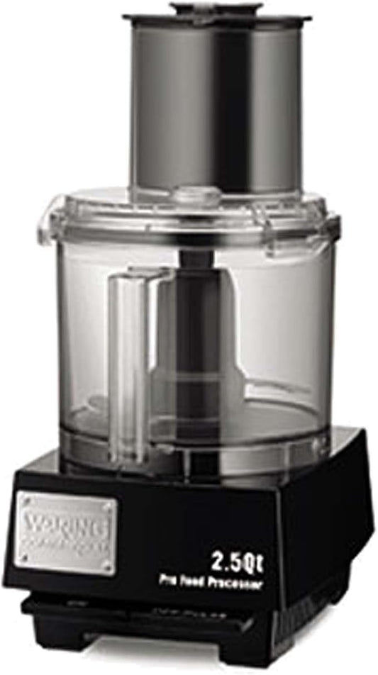 Waring Commercial Food Processor, 2.5 Quart Capacity, 3/4 Horsepower Motor, Vegetable Chopper for Professional Kitchens, WFP11S