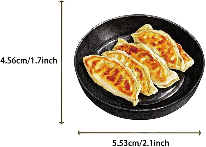 50 Pcs Delicous Foods Stickers PET Chinese Foods Stickers for Laptops Water Bottles Waterproof Transparent Decorative Decals for Phone Case Book Guitar Vinyl Decals for Kids Teens Adults
