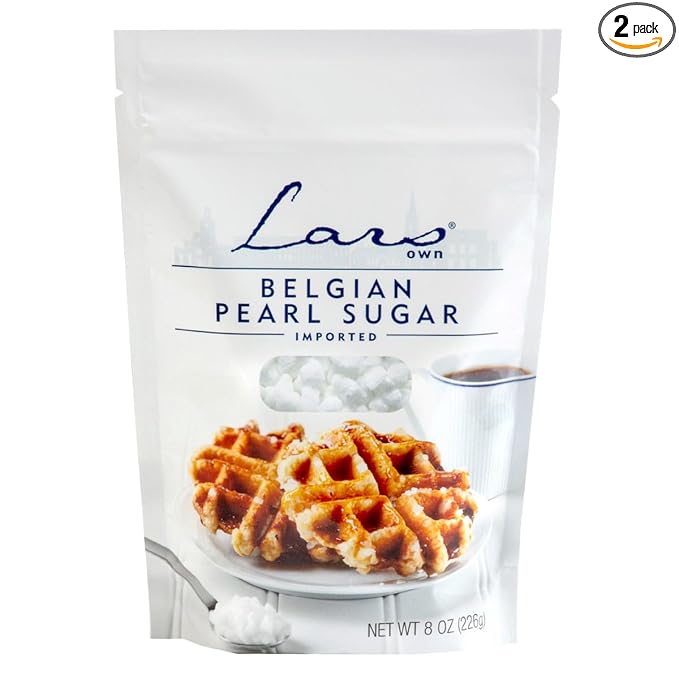Lars' Own Belgian Pearl Sugar, 8 Ounce (Pack of 2)