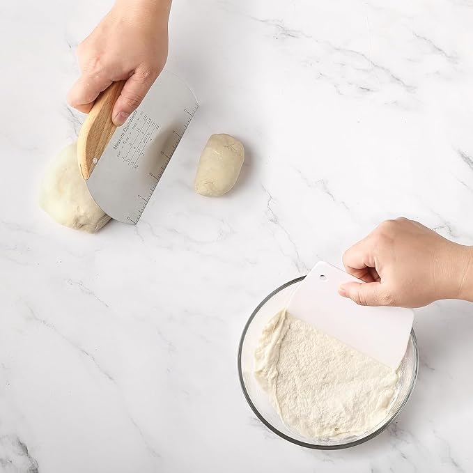 Saint Germain Bakery Premium Round Bread Banneton Basket with Liner - Perfect Brotform Proofing Basket for Making Beautiful Bread - (9 in. Round/10 in. Oval)