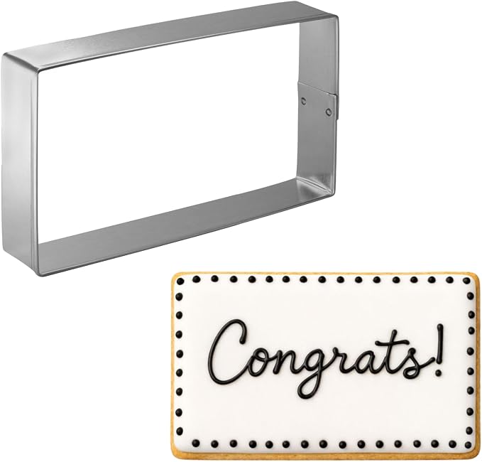 Rectangle Cookie Cutter 3" x 5" B0717