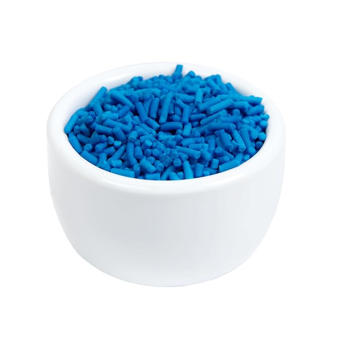 O’Creme Blue Sprinkles – 5 Pounds for Cake Decorating – Kosher Pastel Sprinkles for Cupcakes, Cookies, Cakes, Ice Cream