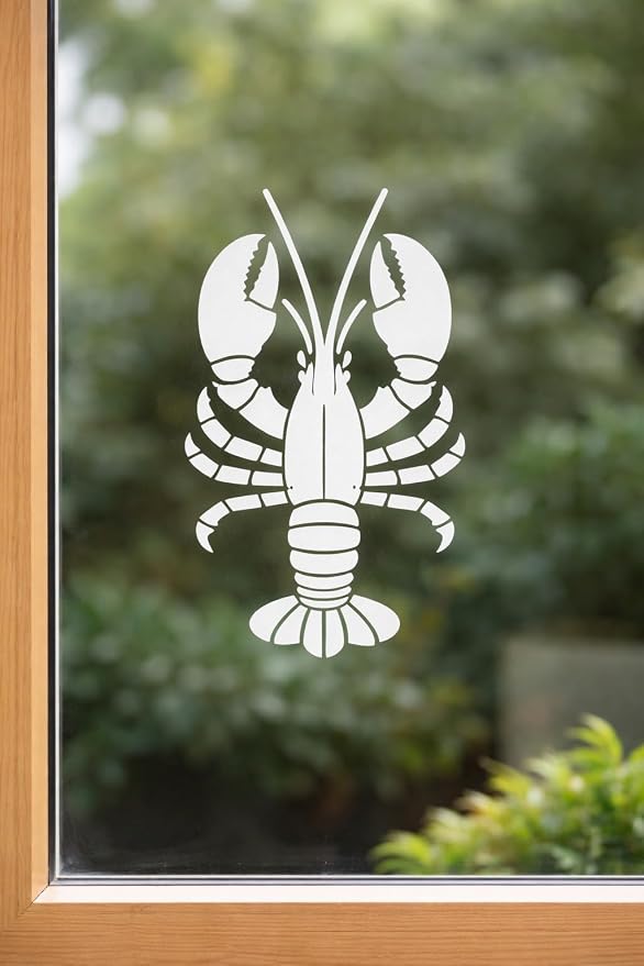 Lobster Stencil – Nautical Ocean Seafood Travel Adventure Design Template Pattern Reusable Art Stencil for Painting, Crafting and DIY Projects (3 Pcs Set)