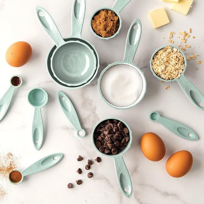 Bundt Measuring Spoons, Sea Glass