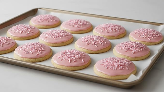 NCS Pearlized Pink Jimmies Edible Sprinkles – Cupcake, Cake & Cookie Decorations, 7 oz