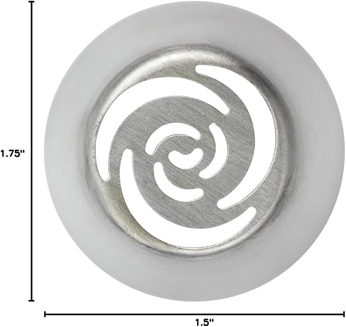 Restaurantware-Russian Piping Tip, 1 Tulip Cake Decor Piping Tip - #23, Corrosion-Resistant, Stainless Steel Decorating Tip For Frosting, Dishwashable, Decorate Cupcakes, Cakes, or Cookies