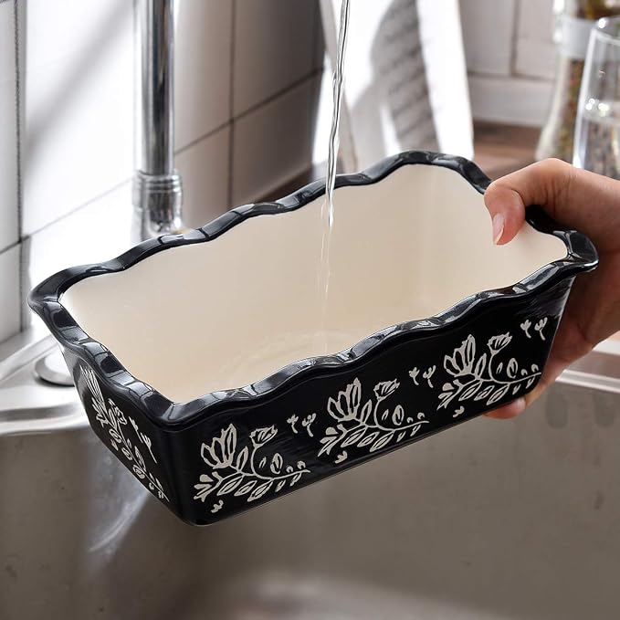 Wisenvoy Loaf Pans for Baking - Ceramic & Porcelain Nonstick Bread Pans