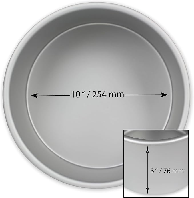 PME Round Cake Pan, 10-Inch