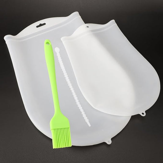 Silicone Kneading Dough Bag | Versatile Dough Mixer for Bread, Pastry, Pizza & Tortilla | Premium Silicone Bakeware | Best Non-Toxic Multifunctional Cooking Tool (2)