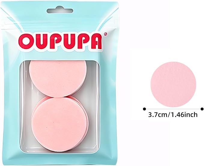 60PCS/80PCS Wafer Paper Round Pieces 3D Spherical Cake Edges Rice Paper Swan Rose Flower Round Cupcake Decoration Inserts (60, Pink, small)