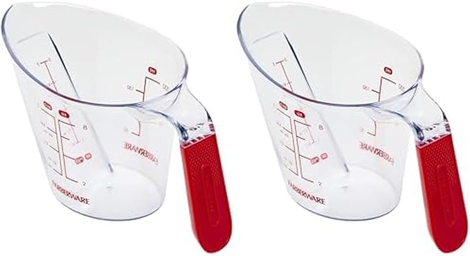 Farberware Pro Angled Measuring, 1-cup, Red (Pack of 2)