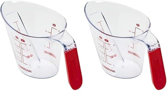 Farberware Pro Angled Measuring, 1-cup, Red (Pack of 2)