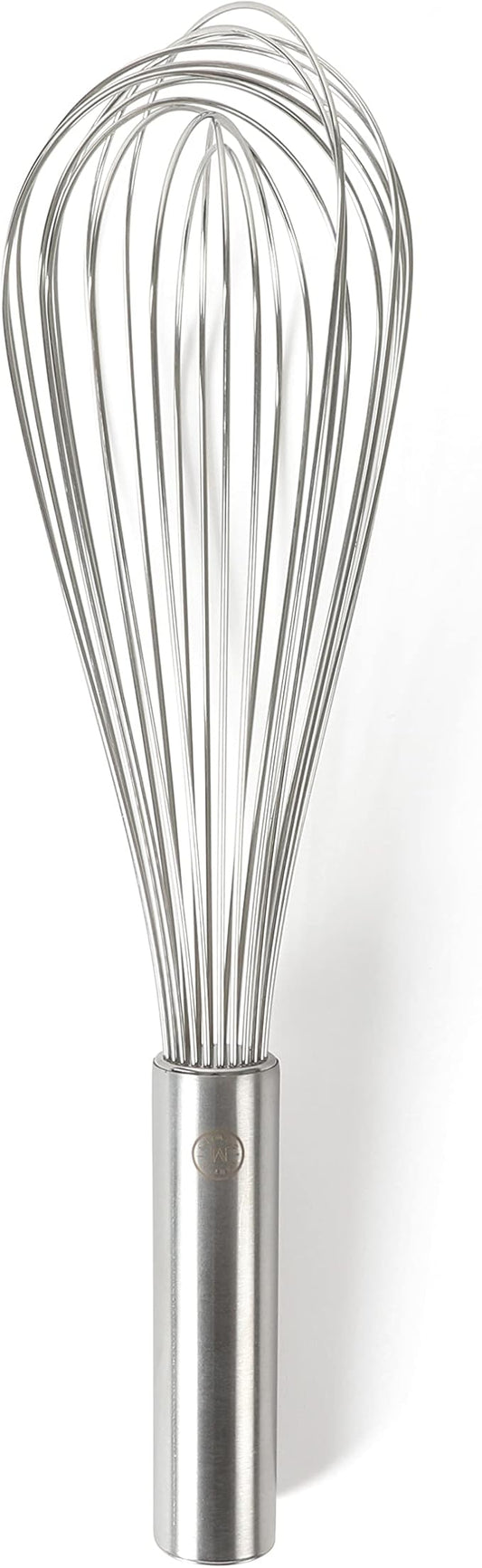 Martha Stewart Richburn 12-Inch Stainless Steel Balloon Whisk – Satin Finish, Durable Kitchen Whisk for Mixing and Whipping