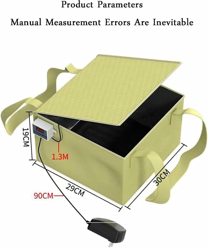 Dough Proofing Box, Foldable Bread Proofer, Bread Making Tools Kit for Sourdough, Bread, Yogurt Making
