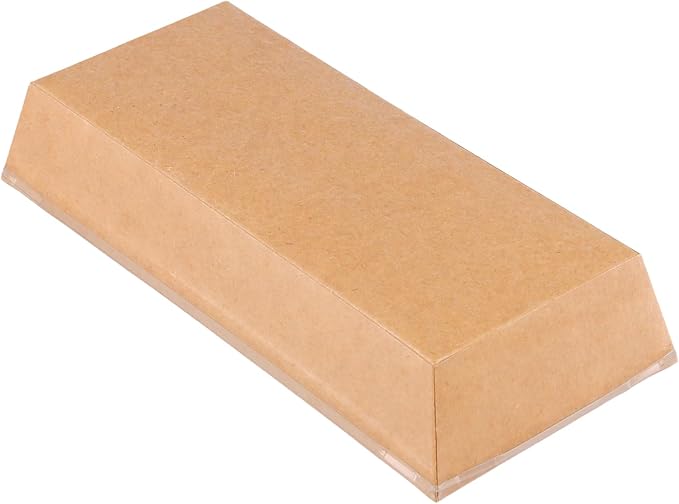 150 Pack 7.5 x3.3 x 2.5 Inch Pale Brown Charcuterie Box, Karft Paper Large Charcuterie Boxes, Disposable Food Containers for Bakery Desserts Cupcakes Salads Strawberries Cookies