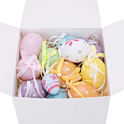 MESHA White Gift Box 50PC 3x3x3'' Sturdy Gift Boxes with Lids, Bridesmaid Proposal Gifts Box for Bridal, Cookies, Groomsmen Proposal Box, Party Favor, Wedding Favor