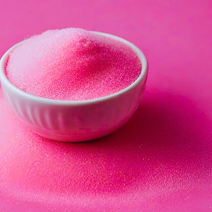 GranAroma Sanding Sugar, Decorative, Cookies & Sweets (White) (1.1 Pound) (Pink)