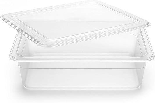 Brod & Taylor Proofing Container With 6L Capacity, Fits Up to 3000 Grams of Dough – Dough Rising Box for Bread, Sourdough & Pizza (Dishwasher Safe, BPA-Free)