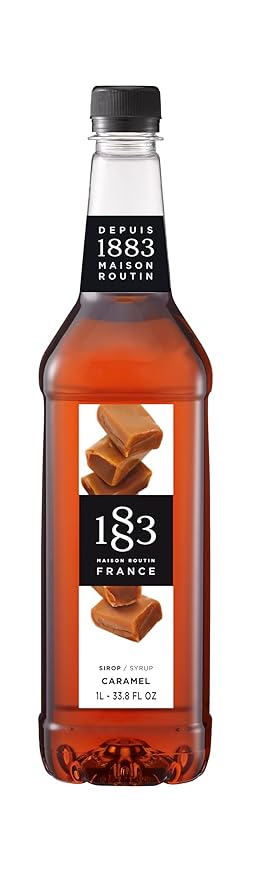 1883 MAISON ROUTIN FRANCE Caramel Syrup - Ordering Only, 33.8 FZ