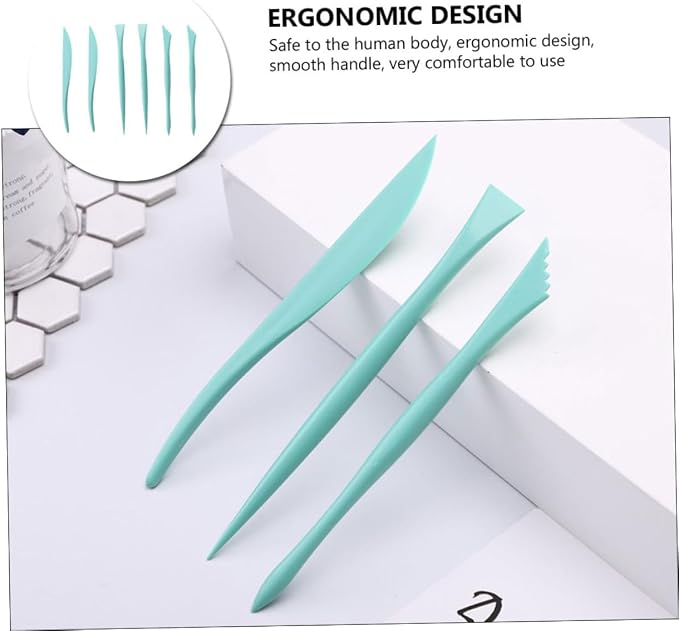 Fondant Shaping Tools 6pcs Cake Decorating Kit Perfect for Fondant Modeling and Cake Sculpting