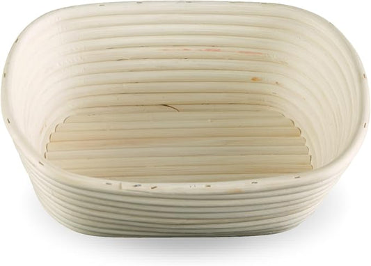 Frieling Proofing Basket, Brotform Bread Rising Banneton and Serving Basket, Oval, 11-Inch 10-Inch by 7-Inch
