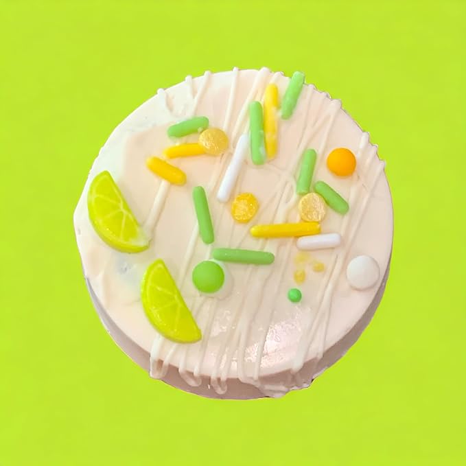 COOL MOM SPRINKLES Lemon Lime Sprinkles (4 oz.) – Fiesta Themed Sprinkles for Decorating Margarita Cakes, Cupcakes, Cookies & Desserts – Mixed in the USA/Gluten-Free