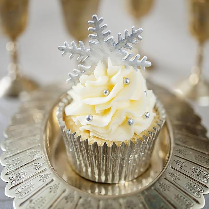 Edible Pearl Sugar Sprinkles Silver Candy Mixing Size Baking Edible Cake Decorations Cupcake Toppers Cookie Decorating Celebrations Wedding Valentines Easter Halloween Christmas Supplies 120g/ 4.23oz