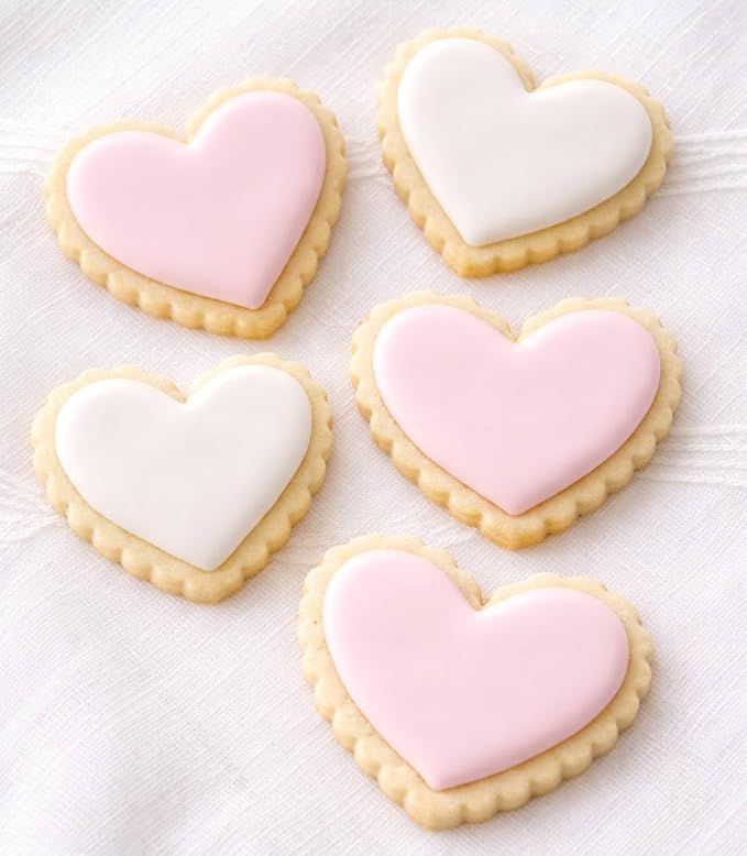 The Cookie Cutter Shop Fluted Heart Small 2.5 inch Cookie Cutter made from Tin Plated Steel