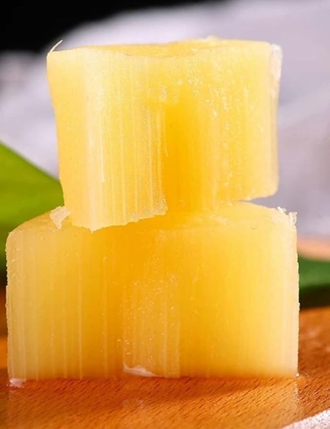 Sugar Cane（360g/12.7oz,1Pack/bag）Packaged Peeled Sugarcane Chunks Convenient and Easy-to-eat Sugar Cane Sticks Yunnan Vacuum-Packed Middle-Section Sugarcane Flesh Saccharum Officinarum Snacks