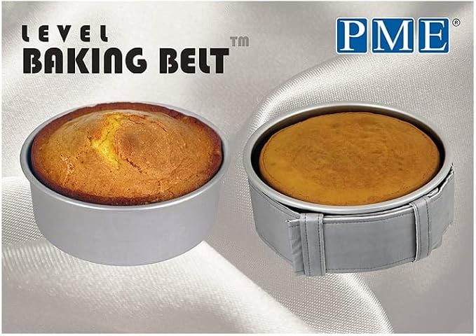 PME Level Baking Belt for Round and Square Pans, 42 x 4-inch, Gray
