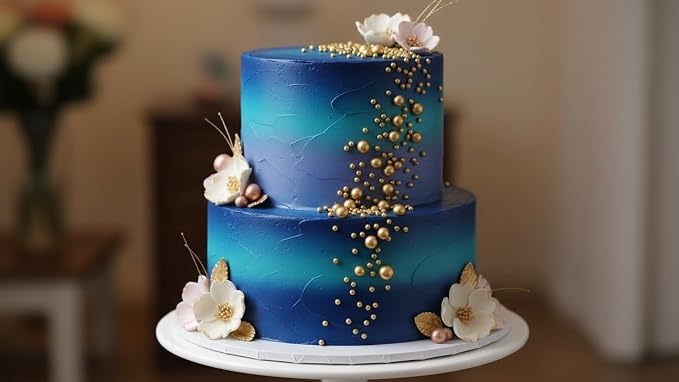 Edible Pearl Sprinkles, Golden, 26 Colors Mixed Size | Gluten Free, Food Grade, For Cakes, Cupcakes, Cookies, Donuts & Ice Cream, Wedding & Valentine's Day Decoration