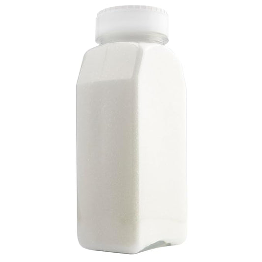 Cake Mate 33oz White Sanding Sugar for Decorating – Colored Sugar with Easy Pour Lid for Cakes, Cupcakes, Cookies, and More – Perfect for Weddings, Holidays & Parties