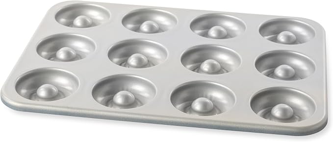 Nordic Ware Formed Mini Donut Pan, 12 Cavities, Twilight Blue