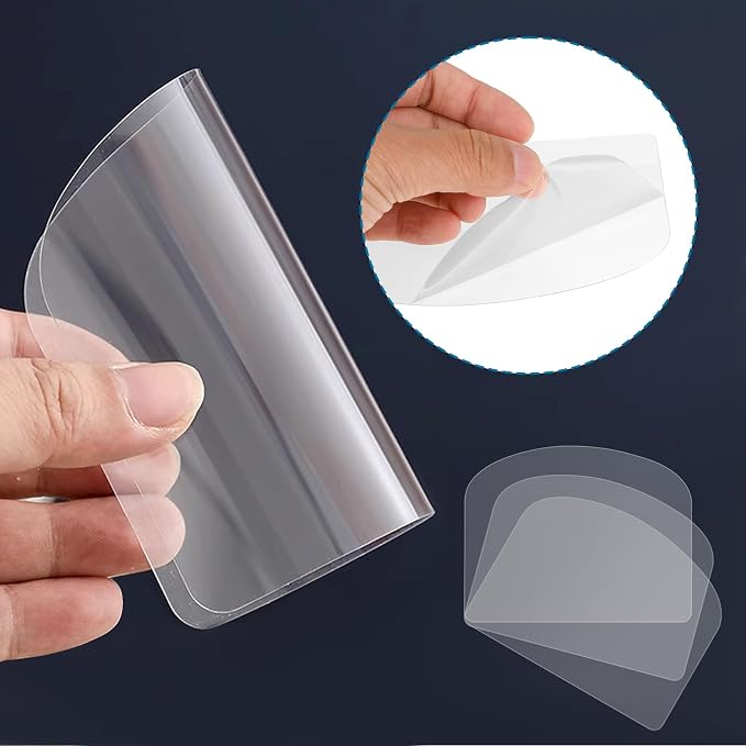 15 Pcs Transparent Cake Cream Scraper Plastic Cake Scraper Flexible Spatula Plastic Scraper Tool Cake Smoother for Icing Fondant Smoother Supplies Acrylic Cake Scraper DIY Baking Tool